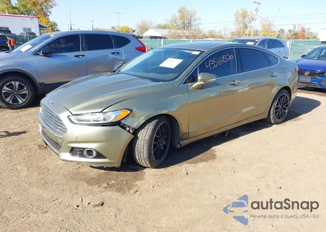2013 Ford Fusion Titanium из США, поврежденный, VIN 3FA6P0K93DR168695